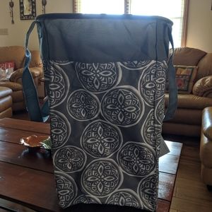 Stand tall bin in Woodblock Whimsy